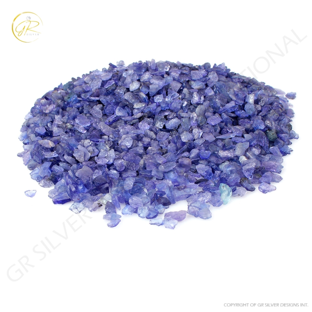 Natural  Tanzanite Rough Loose Mineral Gemstone