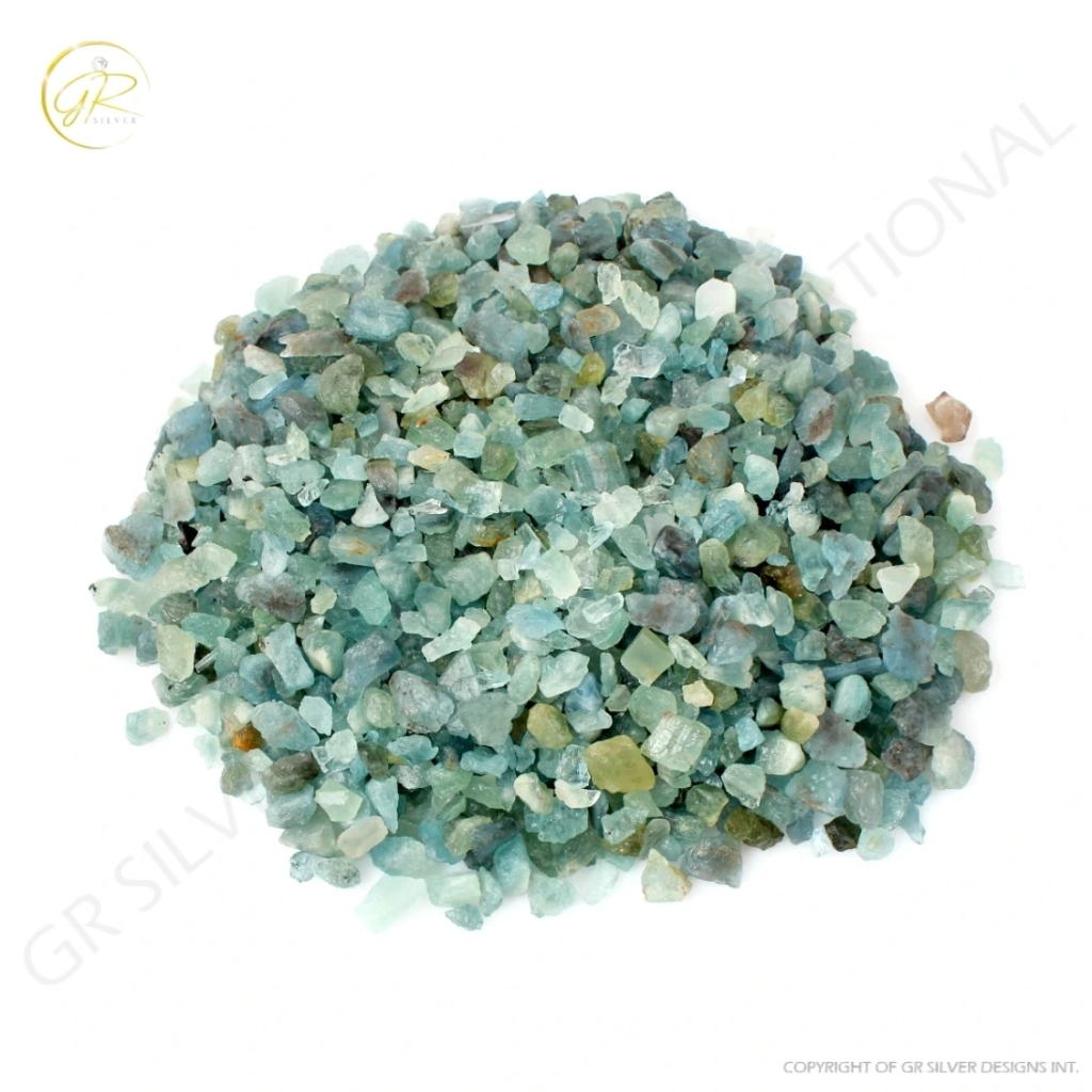 Natural Aquamarine Rough Loose Mineral Gemstone