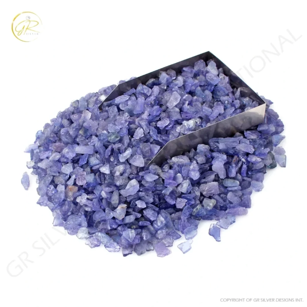 Natural  Tanzanite Rough Loose Mineral Gemstone